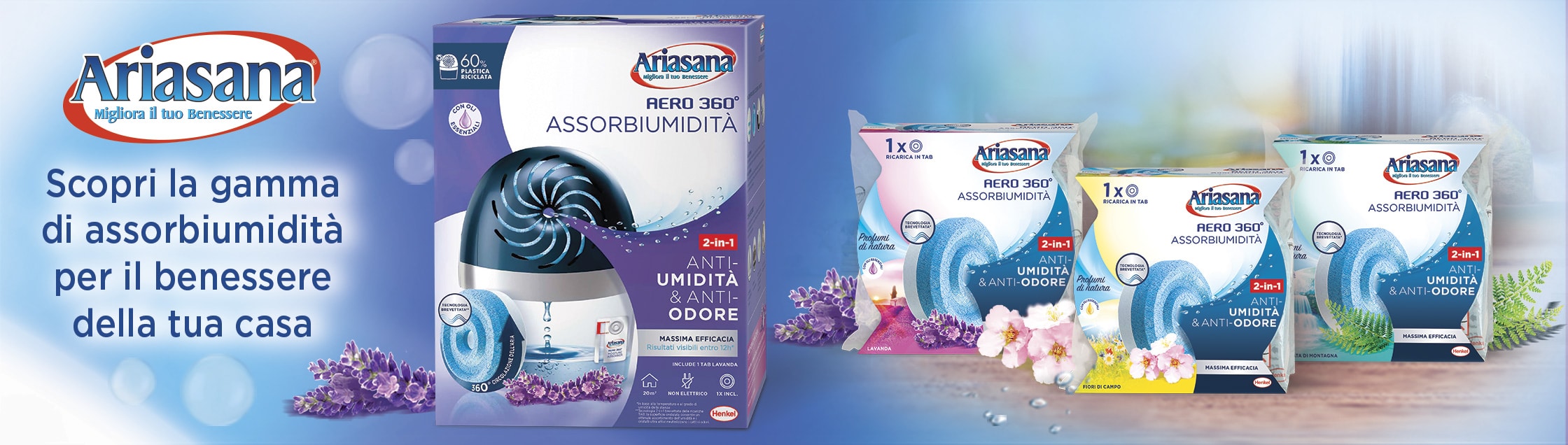 UN ASSORBIUMIDITÀ È L'AIUTO MIGLIORE PER CONTROLLARE L'UMIDITÀ - Acqua e  Sapone