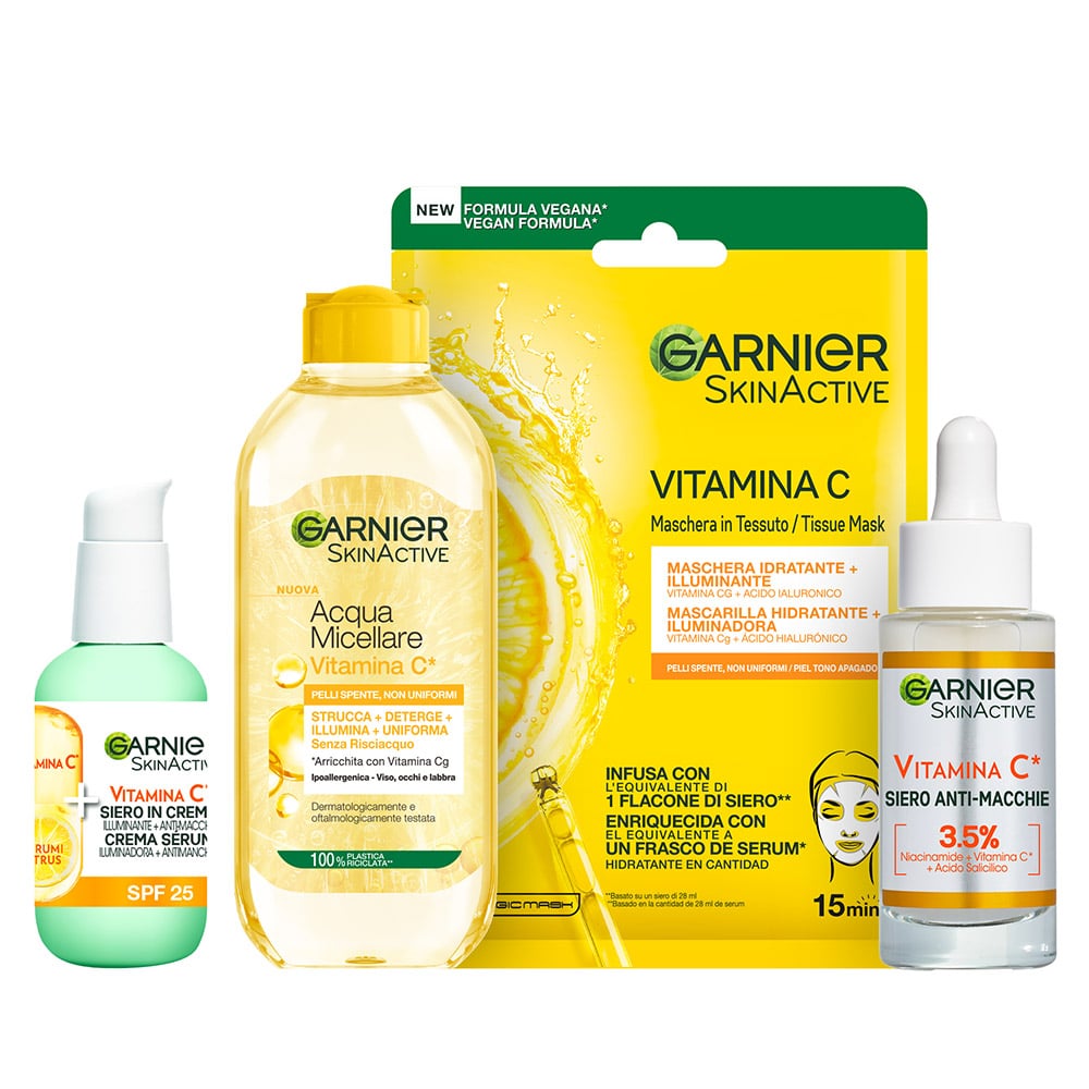 Per una pelle effetto “glow” arriva la nuova linea Garnier con Vitamina C -  Acqua e Sapone