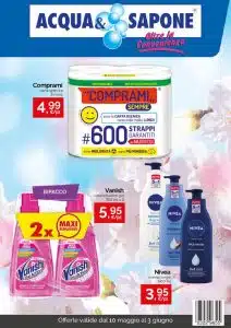 volantino Acqua & Sapone dal 10/05 al 3/06