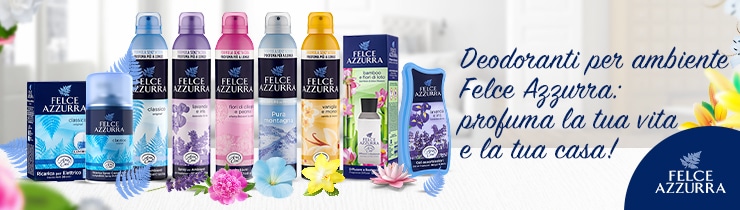 Deodoranti per Ambiente Felce Azzurra: profuma la tua vita e la tua casa! -  Acqua e Sapone