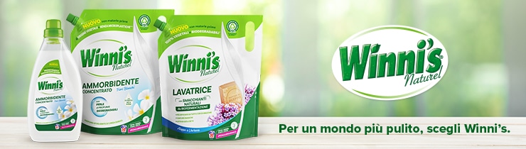 Per un mondo più PULITO scegli Winni's! - Acqua e Sapone