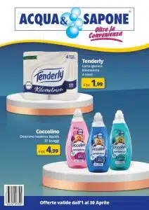volantino Acqua&Sapone dall'1 al 30 aprile