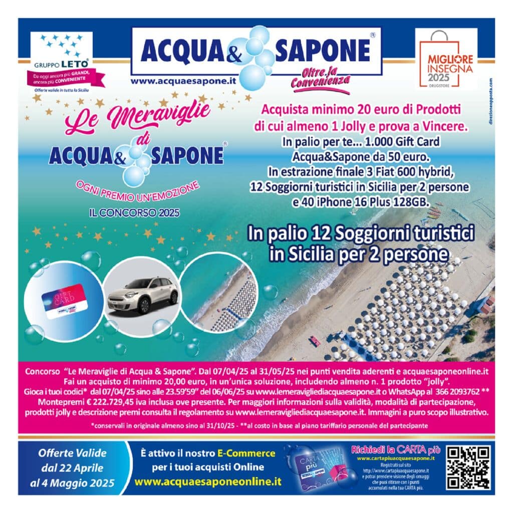 Volantino Acqua&Sapone n.09 – 2025