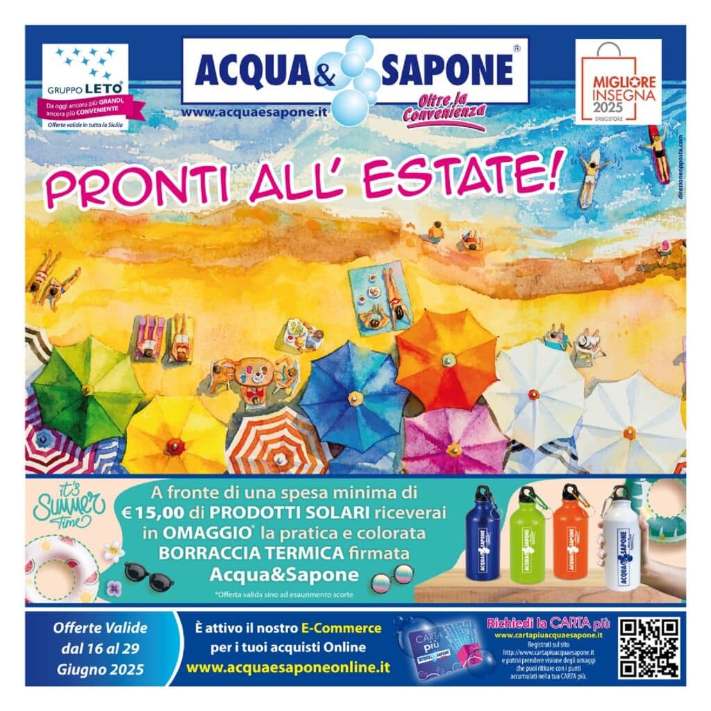 Volantino Acqua&Sapone n.13 – 2025