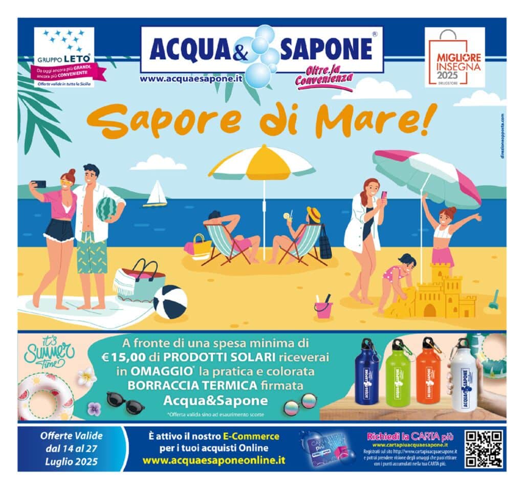 Volantino Acqua&Sapone n.15 – 2025