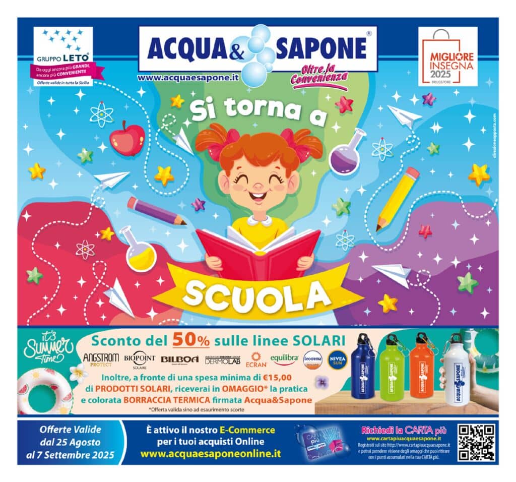 Volantino Acqua&Sapone n.18 – 2025