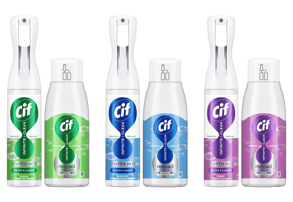 Cif Infinite Clean linea prodotti
