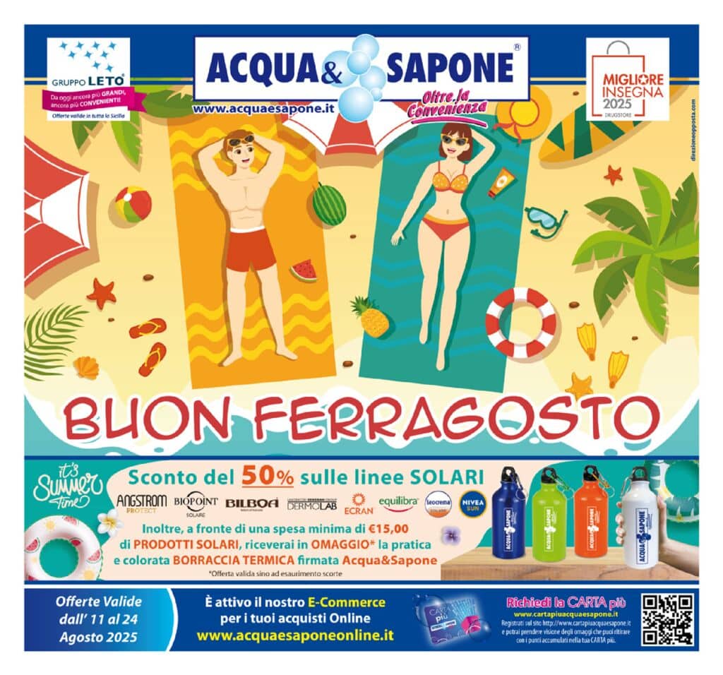 Volantino Acqua&Sapone n.17 – 2025