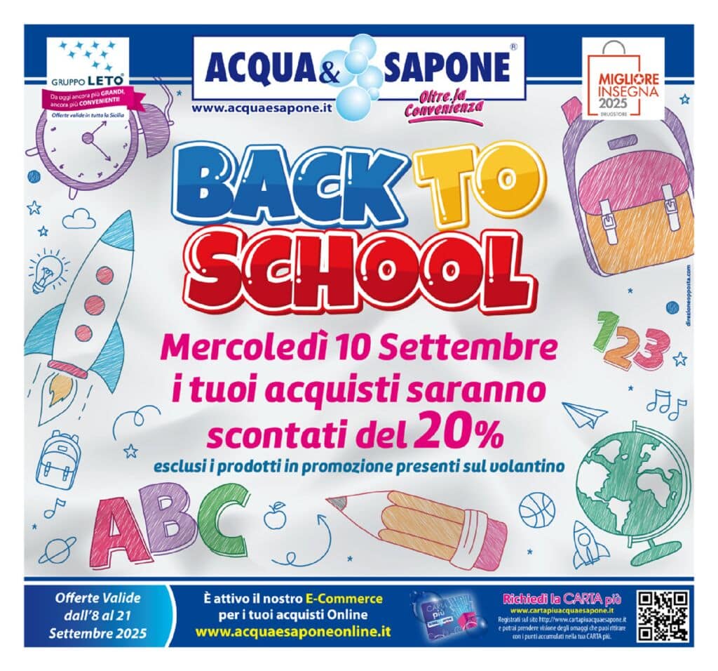 Volantino Acqua&Sapone n.19 – 2025