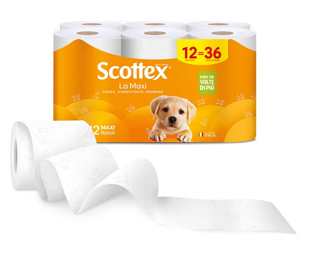 Scottex La Maxi 500 strappi per rotolo