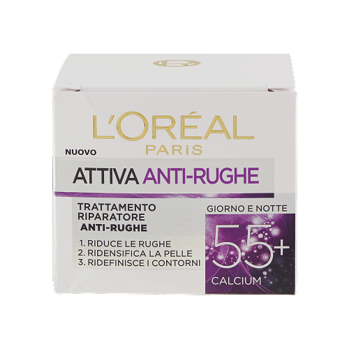 L’ORÉAL CREMA VISO ATTIVA ANTI-RUGHE 55+