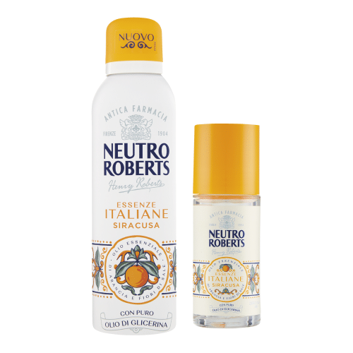 NEUTRO ROBERTS ESSENZE ITALIANE SIRACUSA DEO SPRAY 200ml / ROLL-ON 50ml