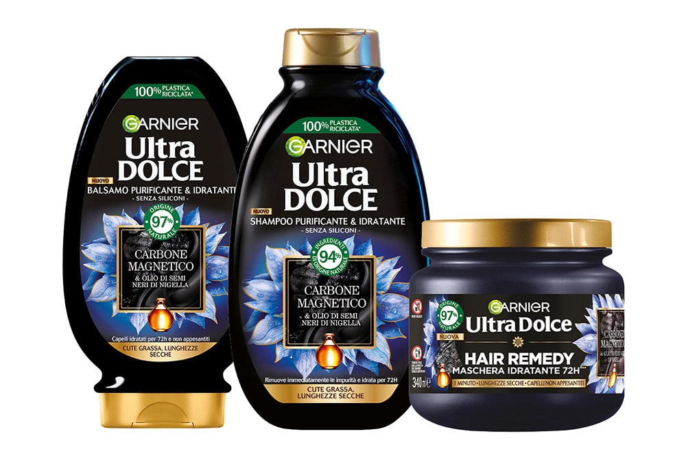 Garnier Ultra Dolce Carbone Magnetico da Acqua e Sapone