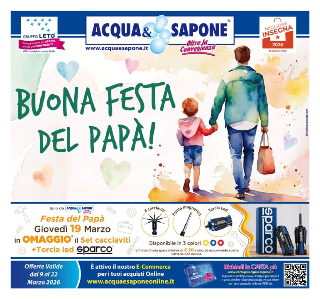 Volantino Acqua&Sapone n.06 – 2026
