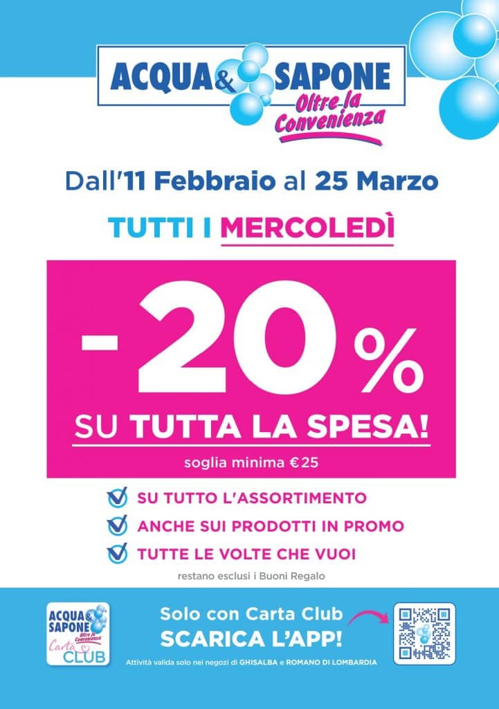 Sconto 20%