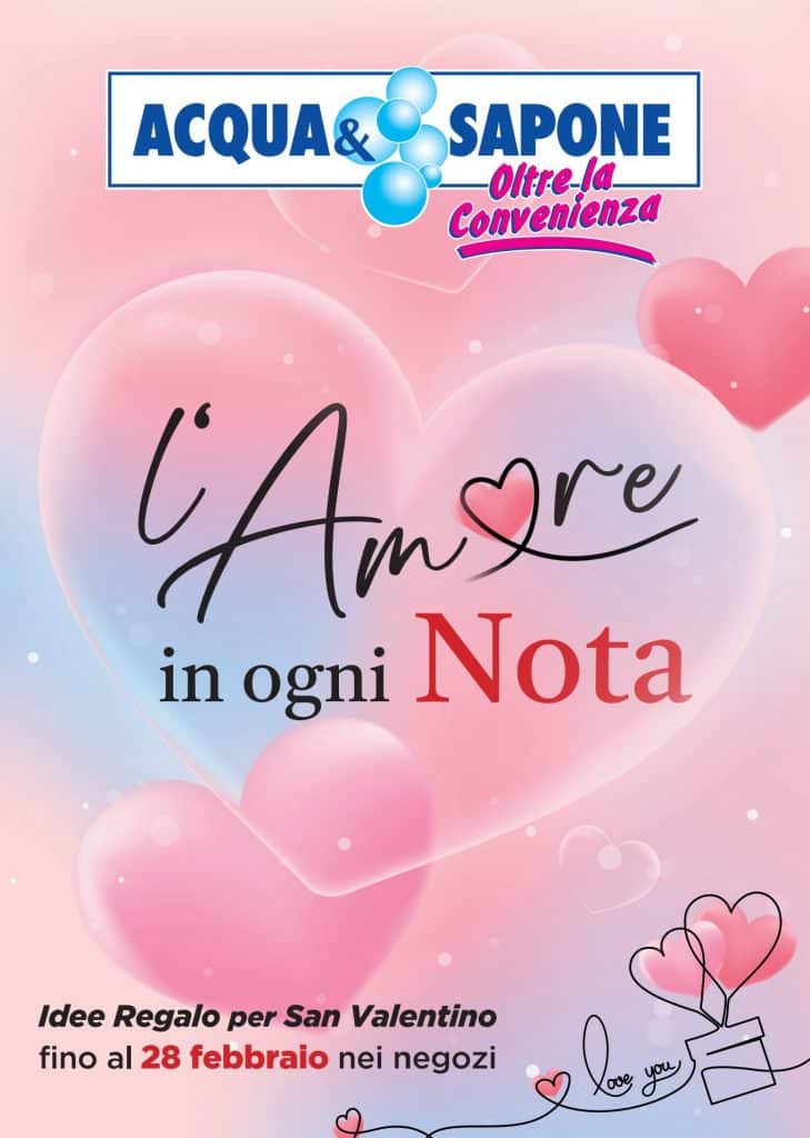 Volantino San Valentino 2026